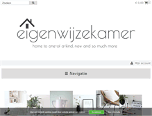 Tablet Screenshot of eigenwijzekamer.nl